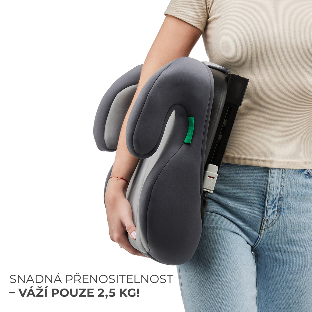 KINDERKRAFT Ülésmagasító i-Boost i-size 135-150 cm Grey