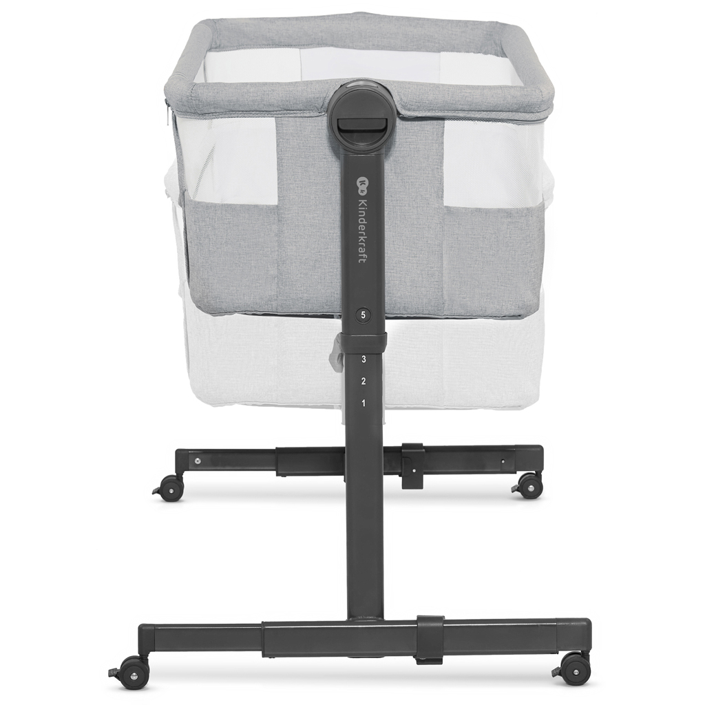 KINDERKRAFT Állítható gyerekágy Neste Up2 Light Grey