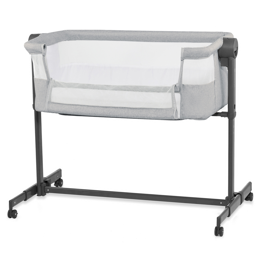KINDERKRAFT Állítható magasságú gyermekágy Neste Up2 Light Grey