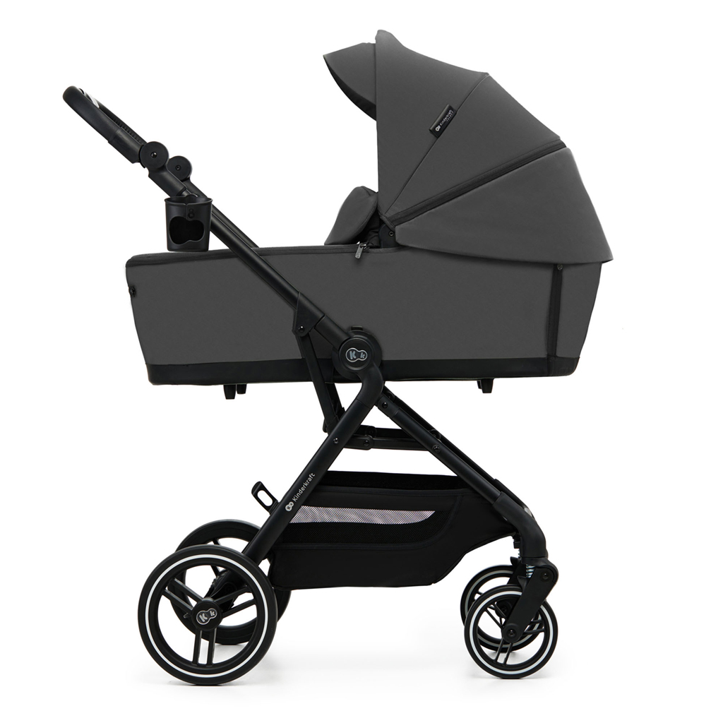KINDERKRAFT SELECT Yoxi 2v1 kombinált babakocsi Moonlight Grey