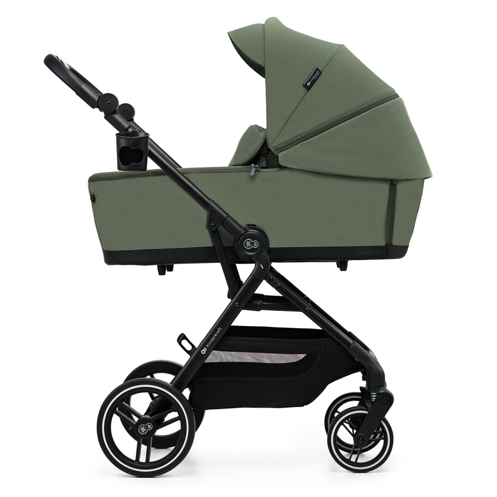 KINDERKRAFT SELECT Yoxi 2v1 kombinált babakocsi Mystic Green