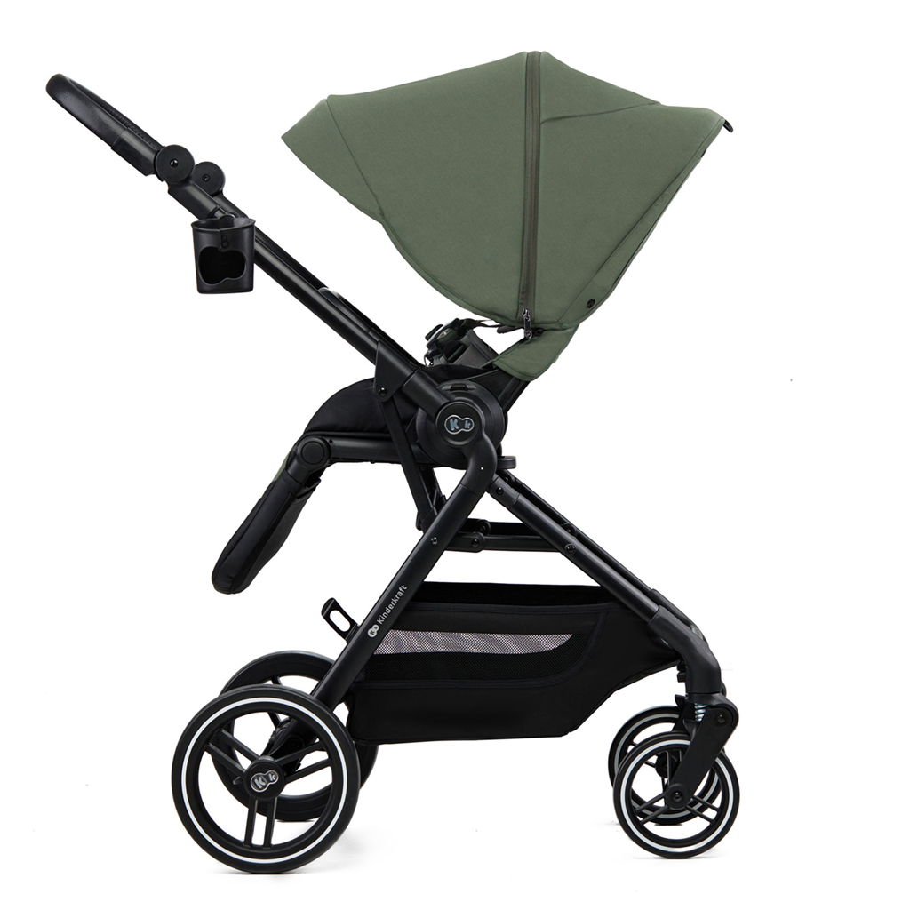 KINDERKRAFT SELECT Yoxi 2v1 kombinált babakocsi Mystic Green