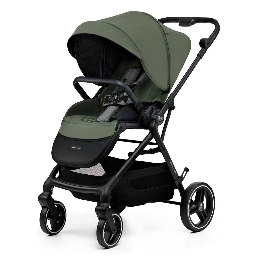 KINDERKRAFT SELECT Yoxi 2v1 kombinált babakocsi Mystic Green