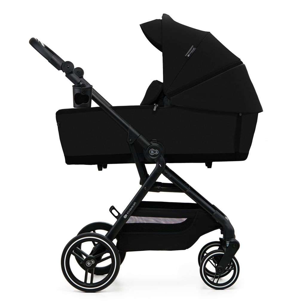 KINDERKRAFT SELECT Yoxi 2v1 Pure Black kombinált babakocsi