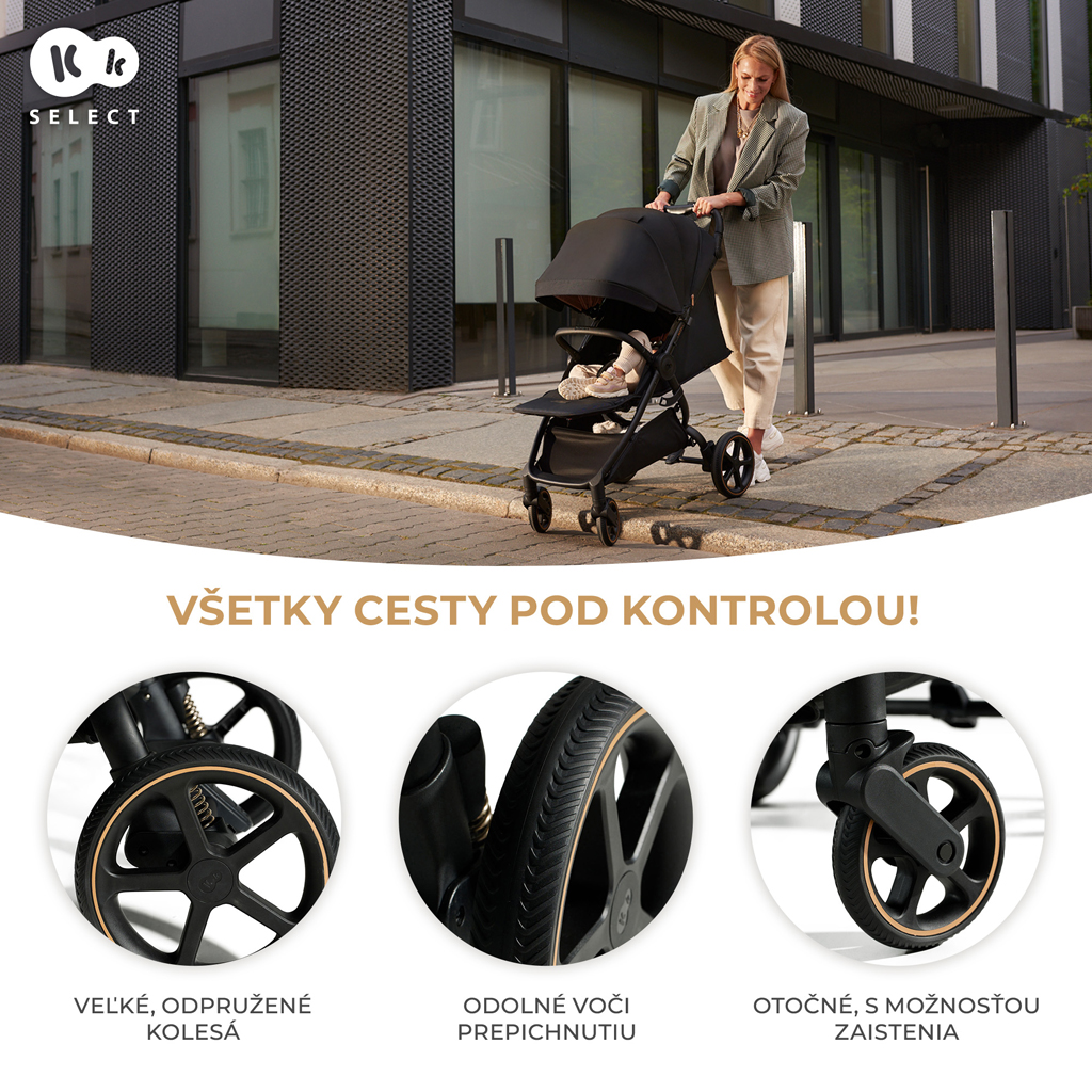 KINDERKRAFT SELECT Sport babakocsi Mitzy Jade Green