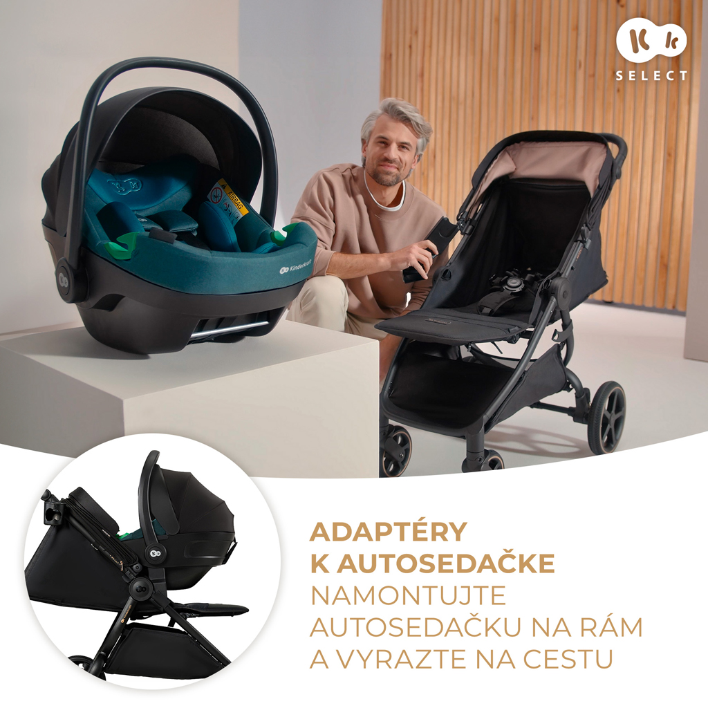 KINDERKRAFT SELECT Sport babakocsi Mitzy Jade Green