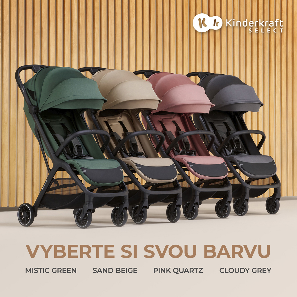 KINDERKRAFT Sport babakocsi Nubi 2 Cloudy Grey