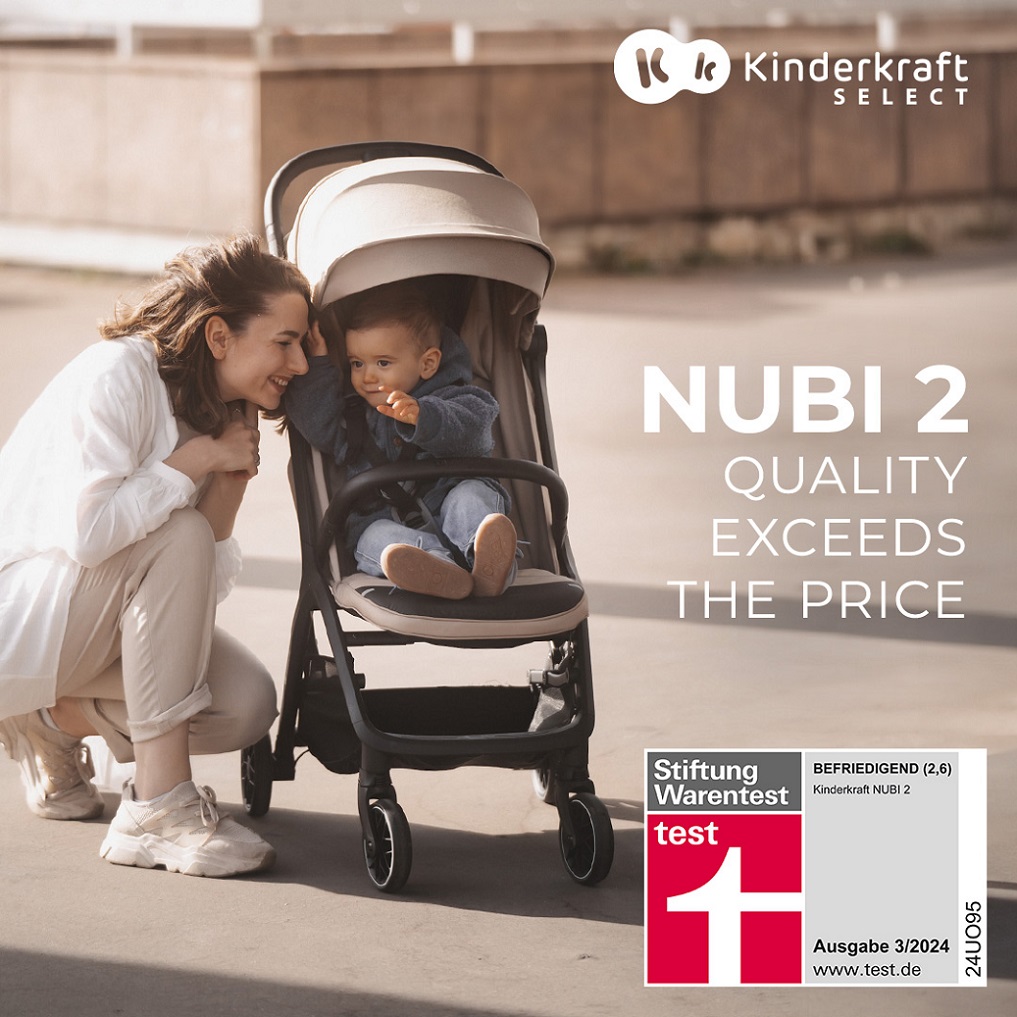 KINDERKRAFT Sport babakocsi Nubi 2 Cloudy Grey