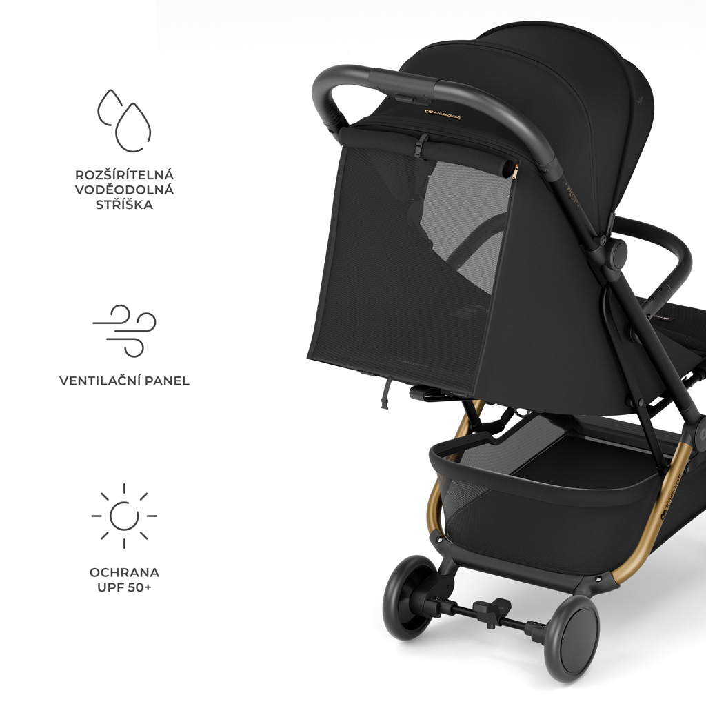 KINDERKRAFT Sport babakocsi Pilot 2 Black