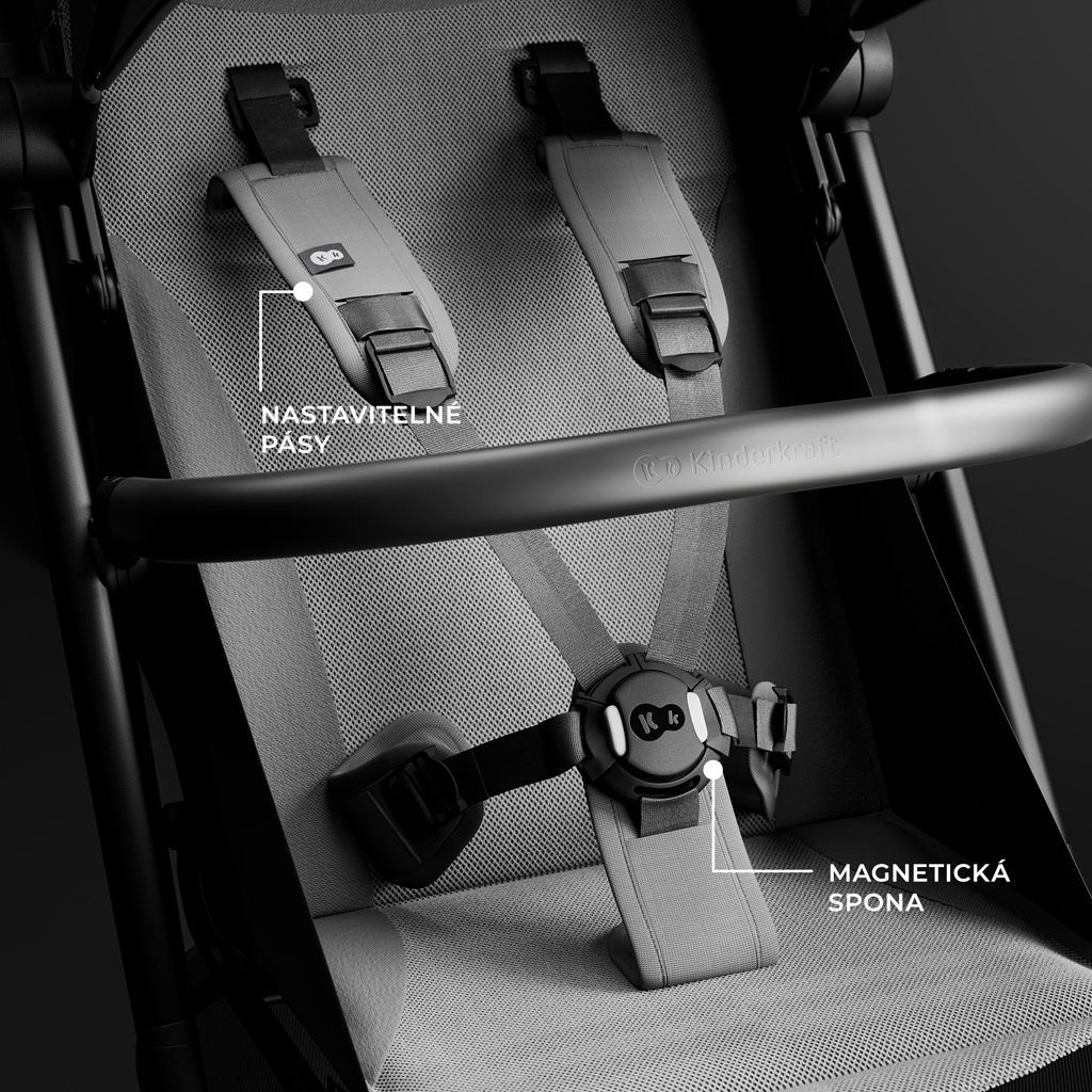 KINDERKRAFT Sport babakocsi Pilot 2 Grey