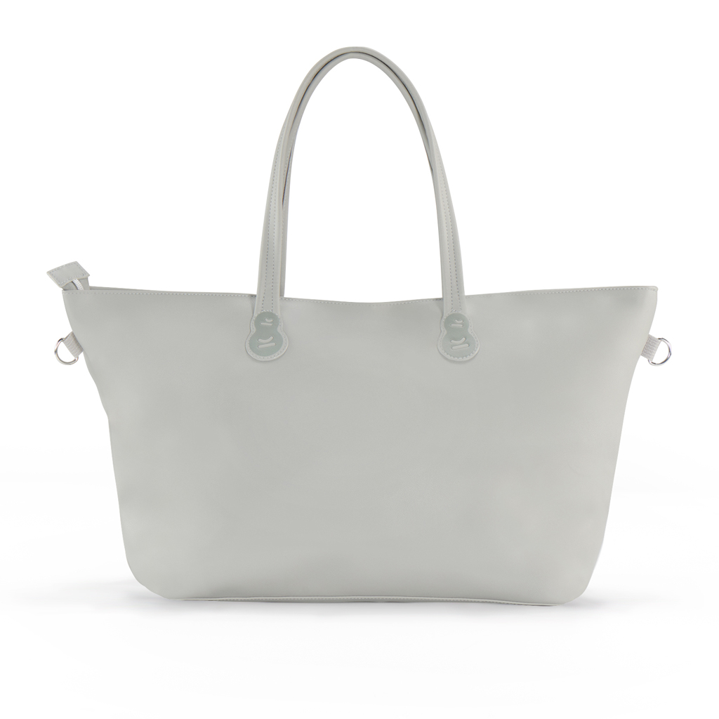 KINDERKRAFT SELECT Pelenkázótáska Treasurebag Light Grey Nature Vibes, Premium