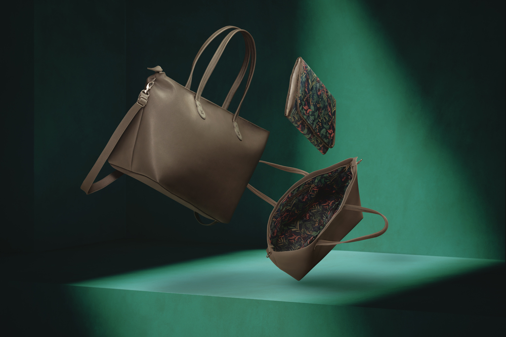 KINDERKRAFT SELECT Pelenkázótáska Treasurebag Light Grey Nature Vibes, Premium