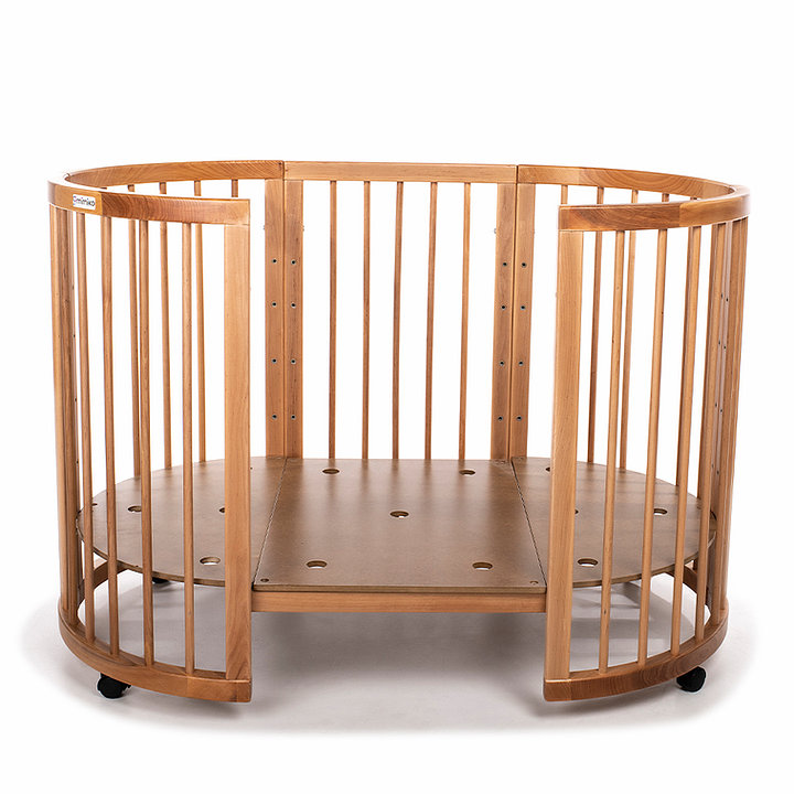 MIMIKO Kerek babaágy 9 az 1-ben Round Natural