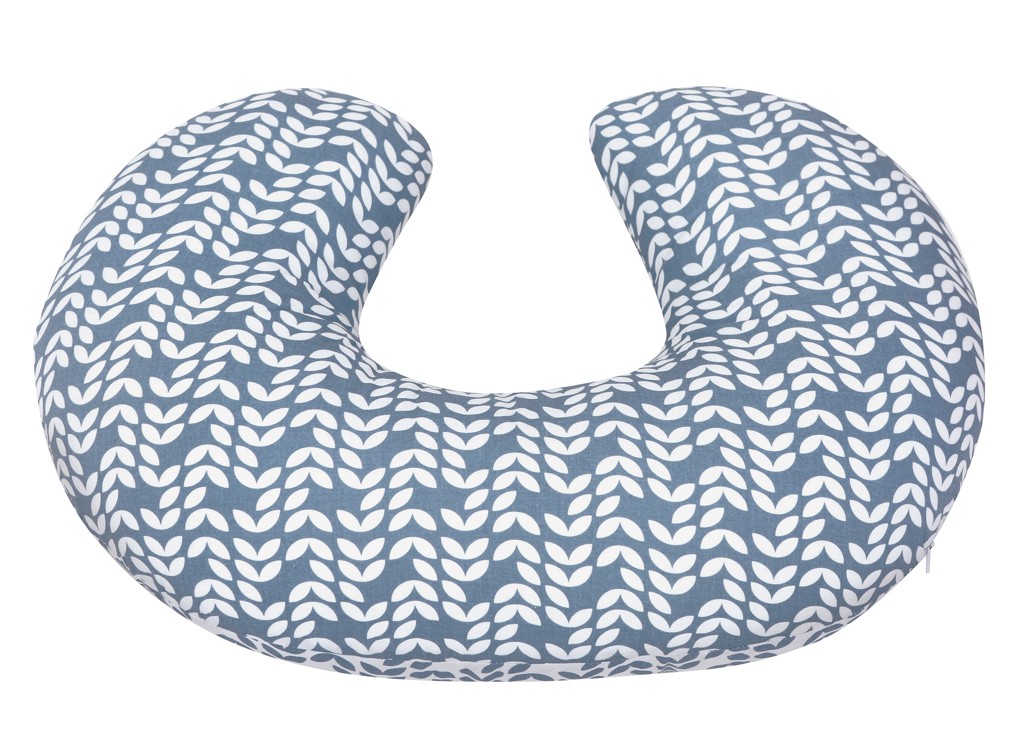 MOTHERHOOD Szoptatós párna Blue Classics new 36x16x54 cm