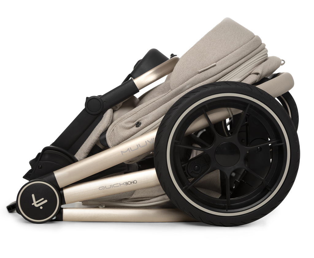 MUUVO  Kombinált babakocsi  Quick Boho Beige szett 2in1