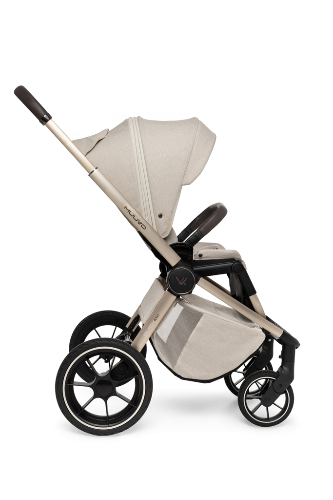 MUUVO  Kombinált babakocsi Quick Boho Brown szett 2in1