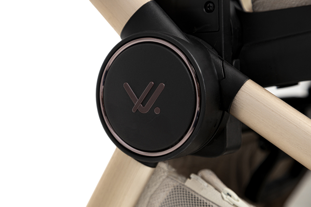 MUUVO  Kombinált babakocsi Quick Boho Brown szett 2in1