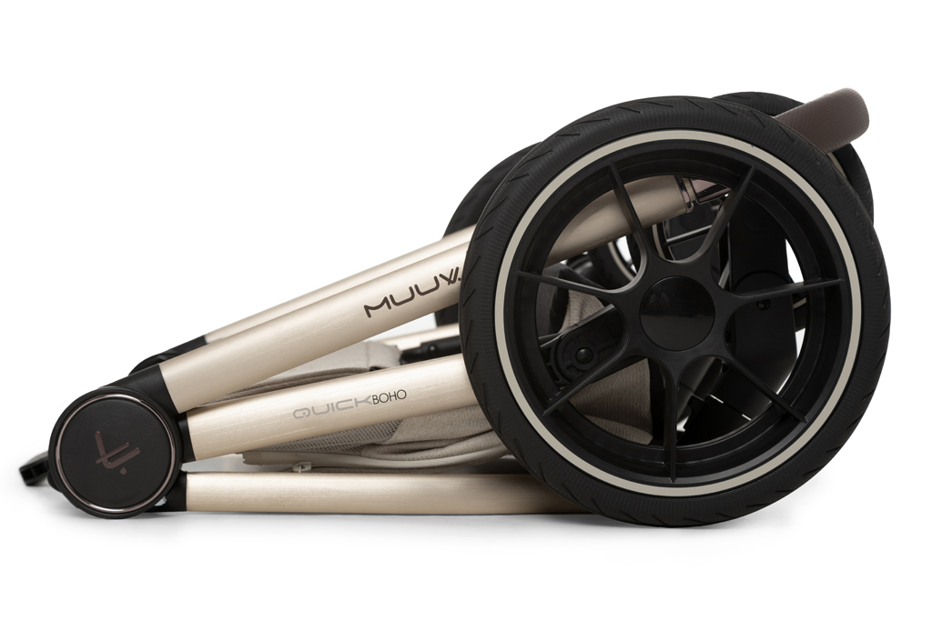 MUUVO  Kombinált babakocsi Quick Boho Brown szett 2in1