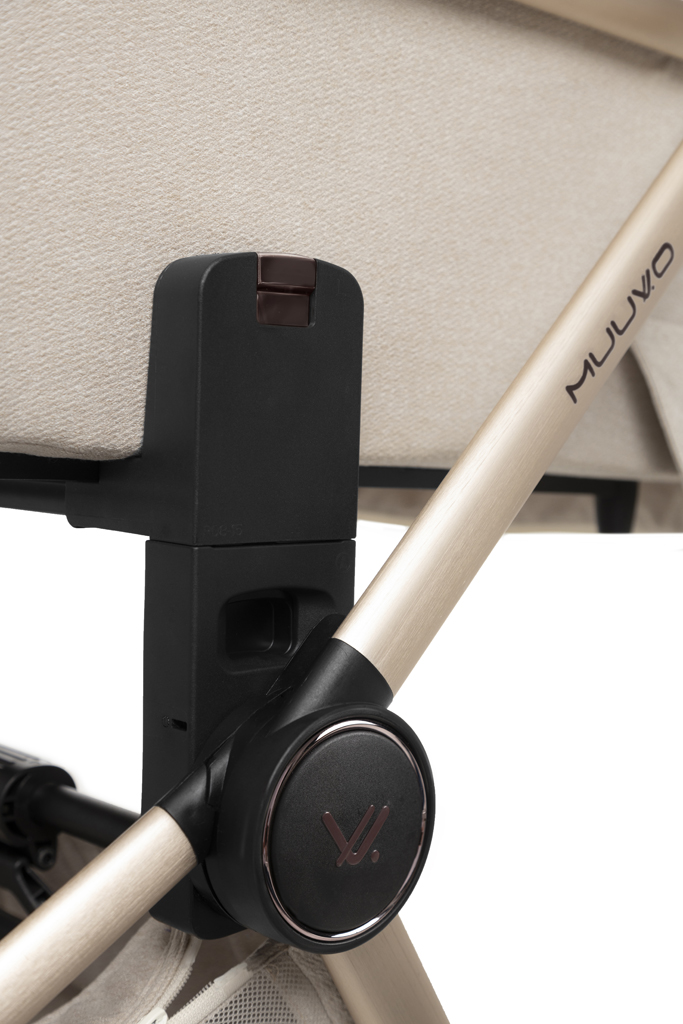 MUUVO  Kombinált babakocsi Quick Boho Brown szett 2in1