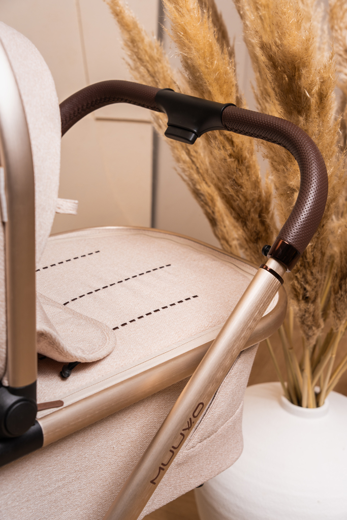 MUUVO  Kombinált babakocsi Quick Boho Brown szett 2in1