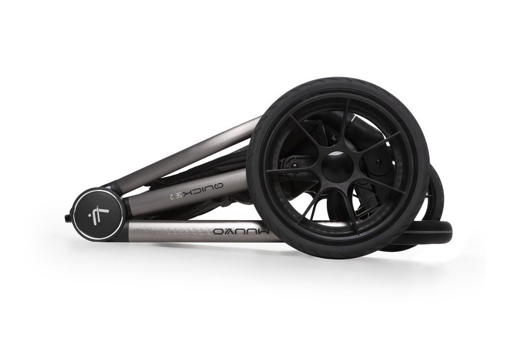 MUUVO  Kombinált babakocsi Quick SE 2 Diamond graphite szett 2in1