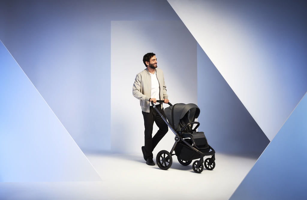 MUUVO  Kombinált babakocsi Quick SE 2 Diamond graphite szett 2in1