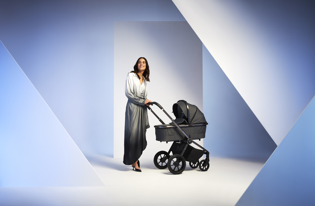 MUUVO  Kombinált babakocsi Quick SE 2 Diamond graphite szett 2in1