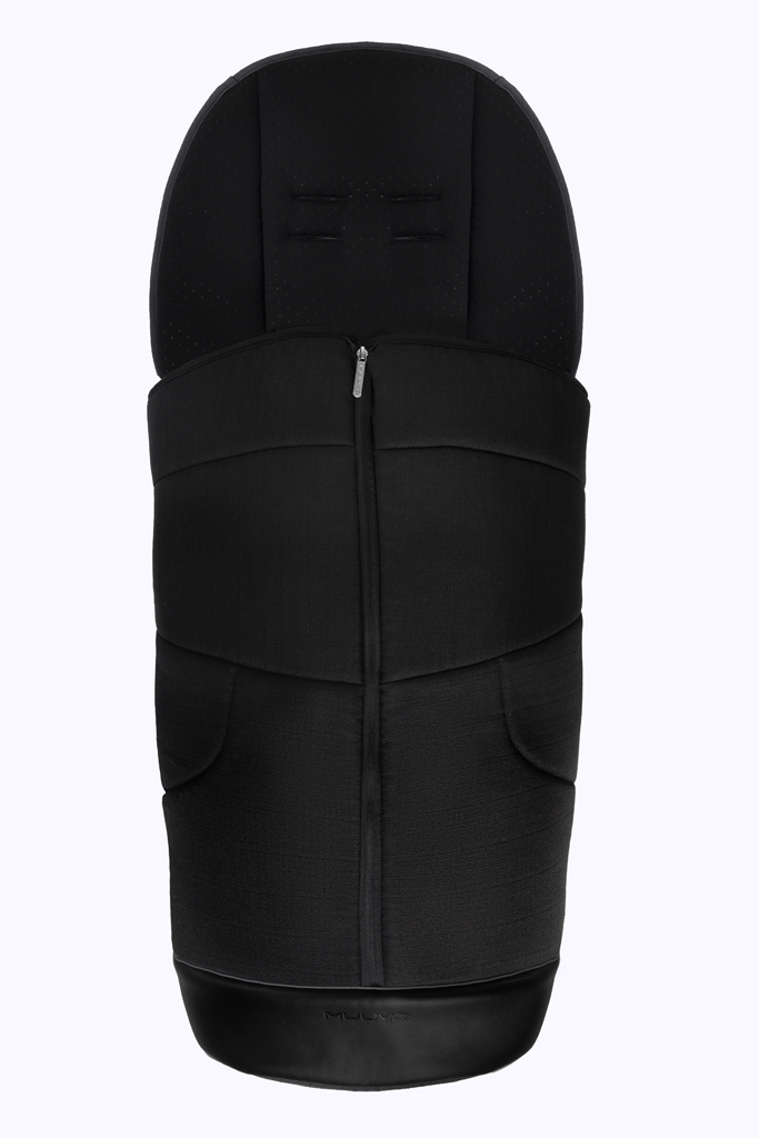 MUUVO  Kombinált babakocsi Quick SE 2 Chromium black szett 2in1