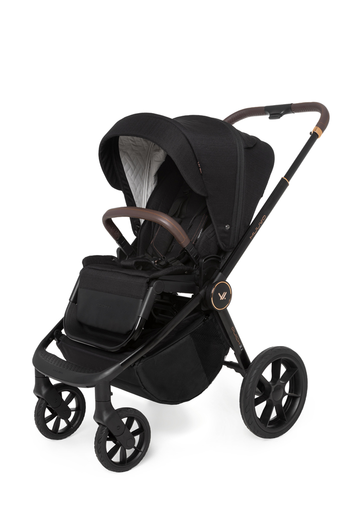 MUUVO Kombinált babakocsi Quick SE 2 Sunset black szett 2in1