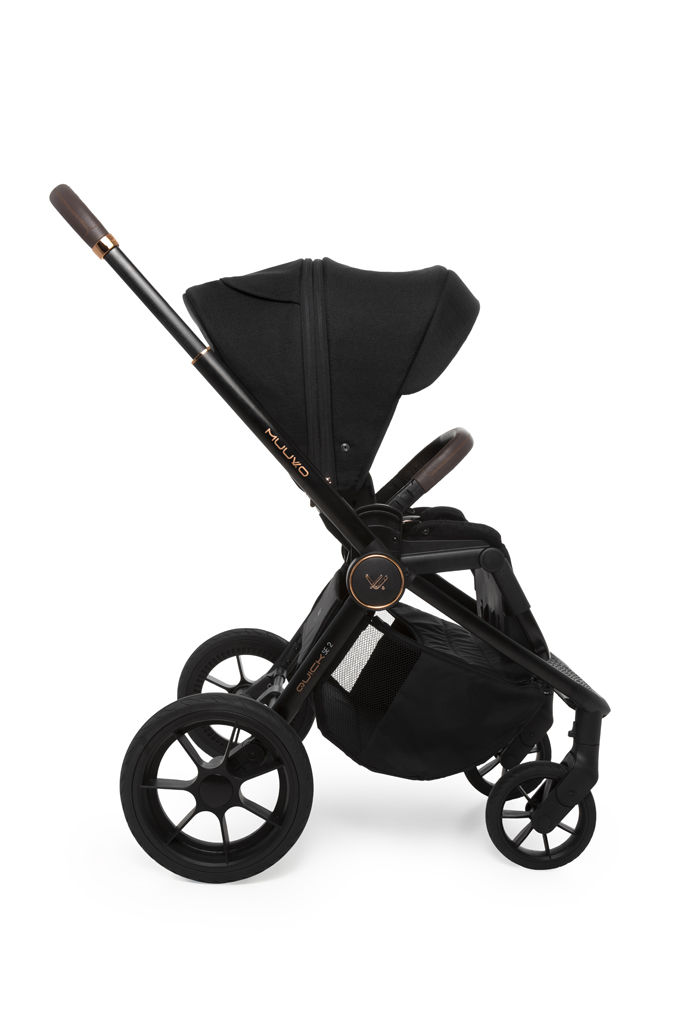 MUUVO Kombinált babakocsi Quick SE 2 Sunset black szett 2in1