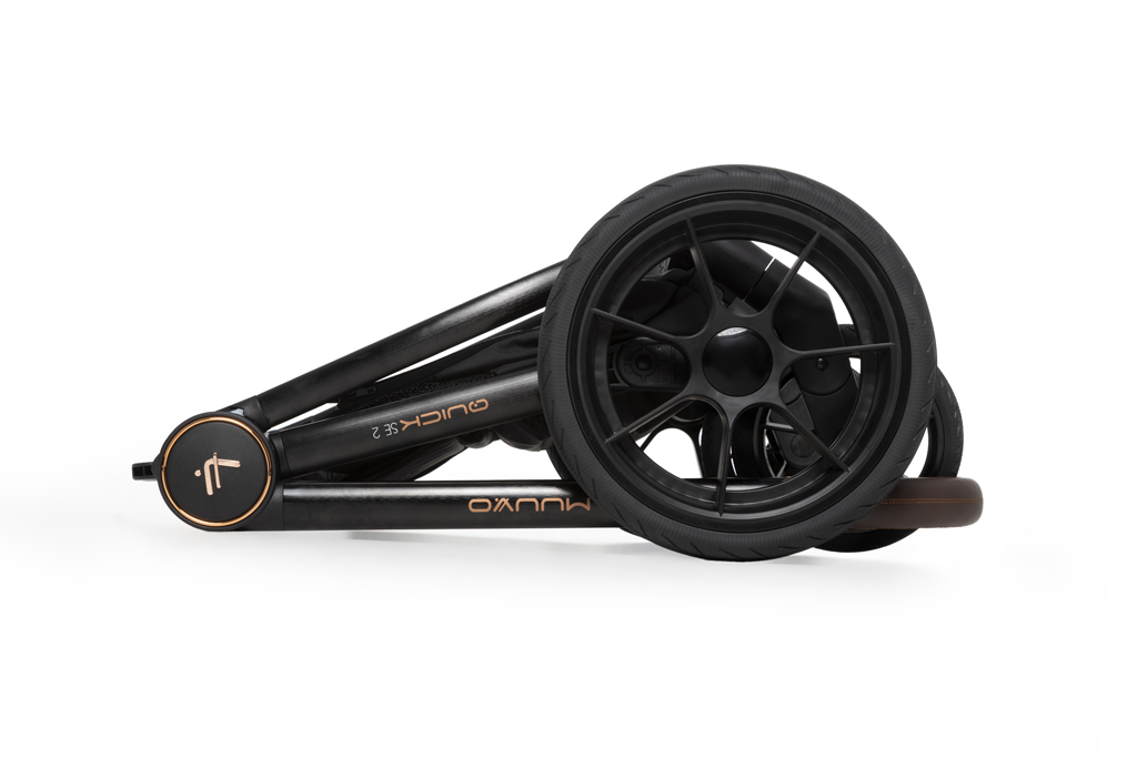 MUUVO Kombinált babakocsi Quick SE 2 Sunset black szett 2in1