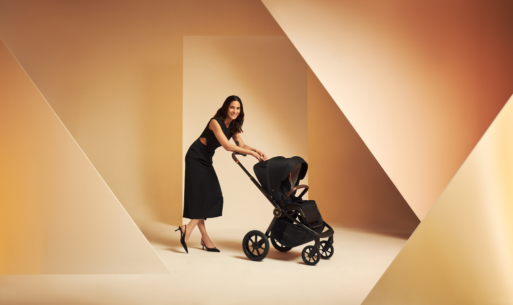 MUUVO Kombinált babakocsi Quick SE 2 Sunset black szett 2in1