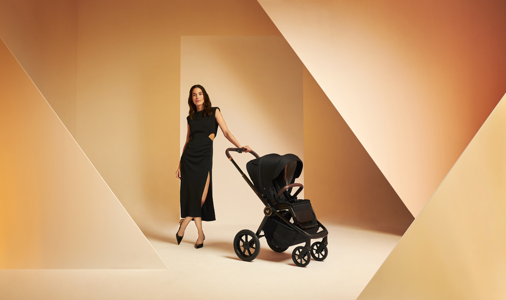 MUUVO Kombinált babakocsi Quick SE 2 Sunset black szett 2in1