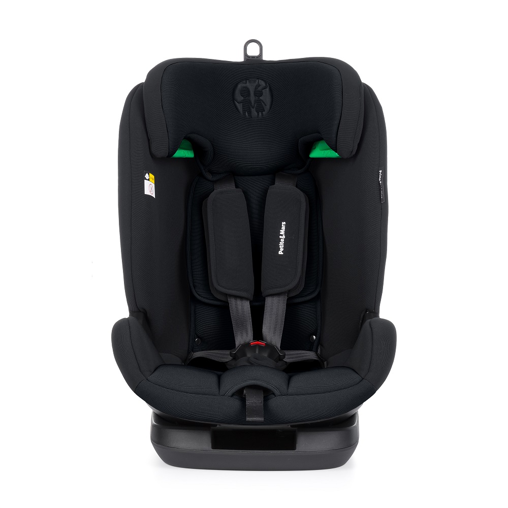PETITE&amp;amp;amp;amp;amp;MARS Autósülés Prime Pro i-Size Absolute Black 76-150 cm (9-36 kg)