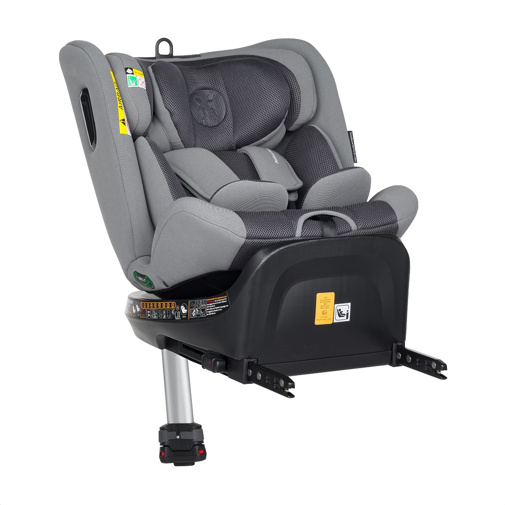 PETITE&amp;amp;amp;amp;amp;amp;amp;amp;MARS Autósülés Twistguard Pro i-Size Grey Air 40-150 cm(0-36 kg)