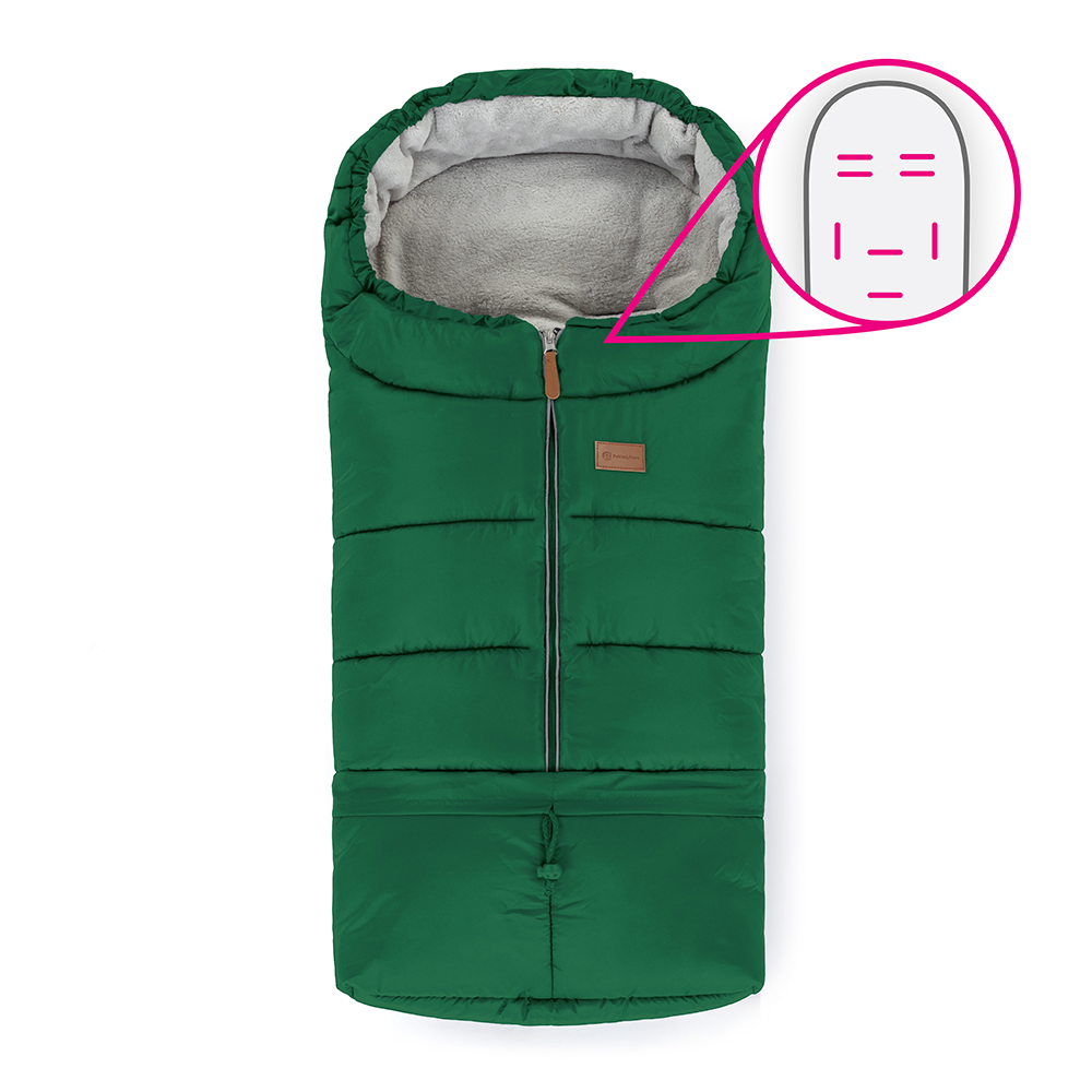 PETITE&amp;amp;amp;amp;amp;amp;amp;amp;amp;MARS Állítható bundazsák 3in1 Jibot Horizontal Juicy Green