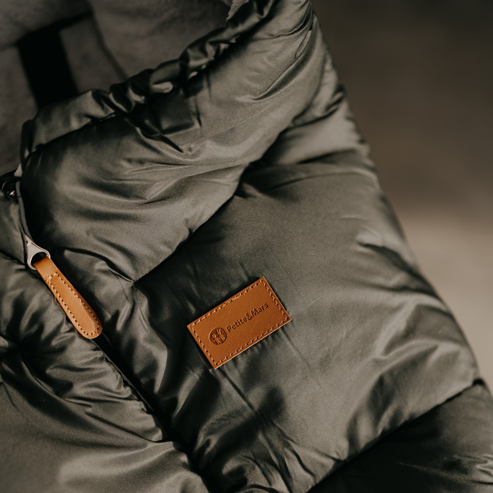 PETITE&amp;amp;amp;amp;MARS Állítható bundazsák 3in1 Jibot Charcoal Grey