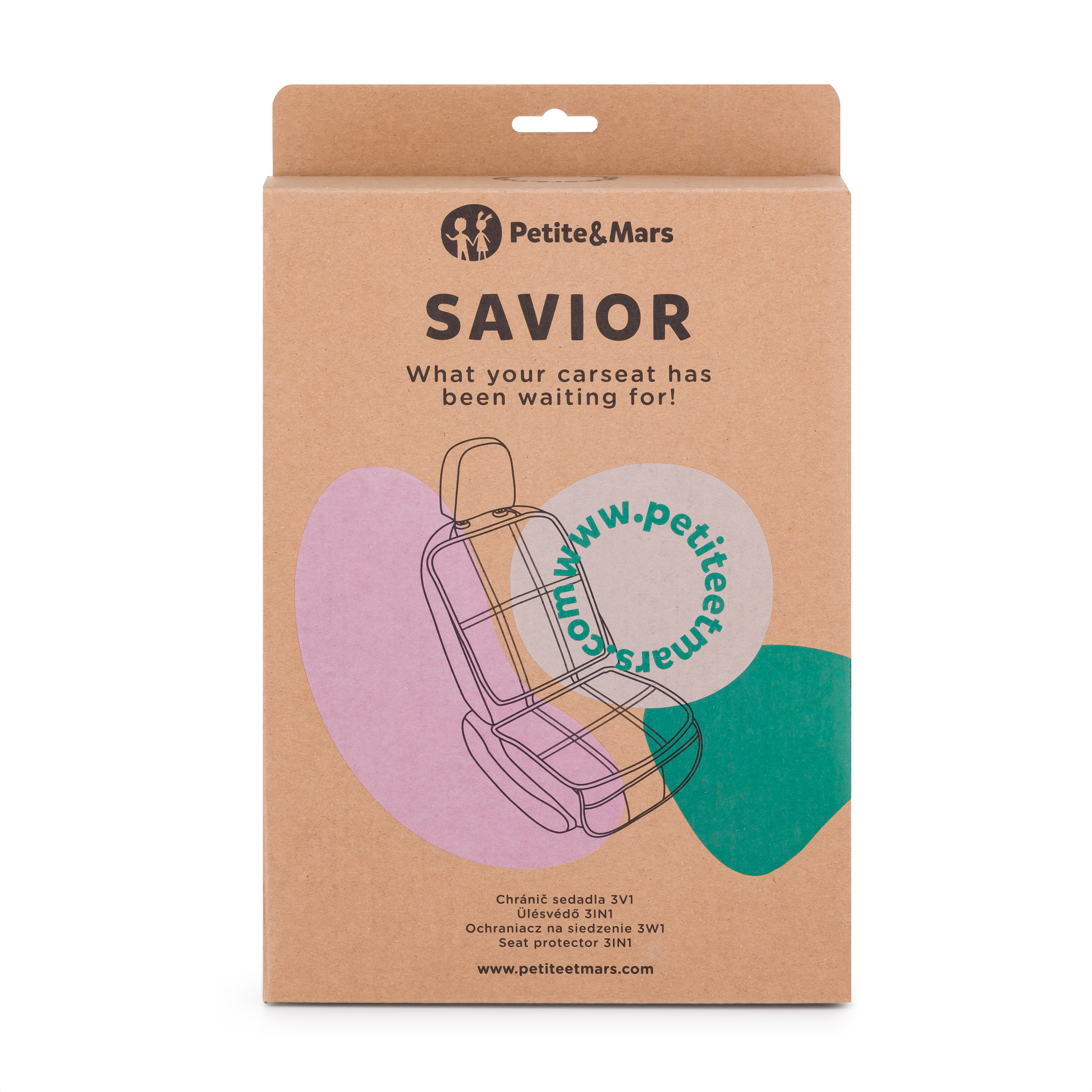 PETITE&amp;amp;MARS Ülésvédő Savior 3in1