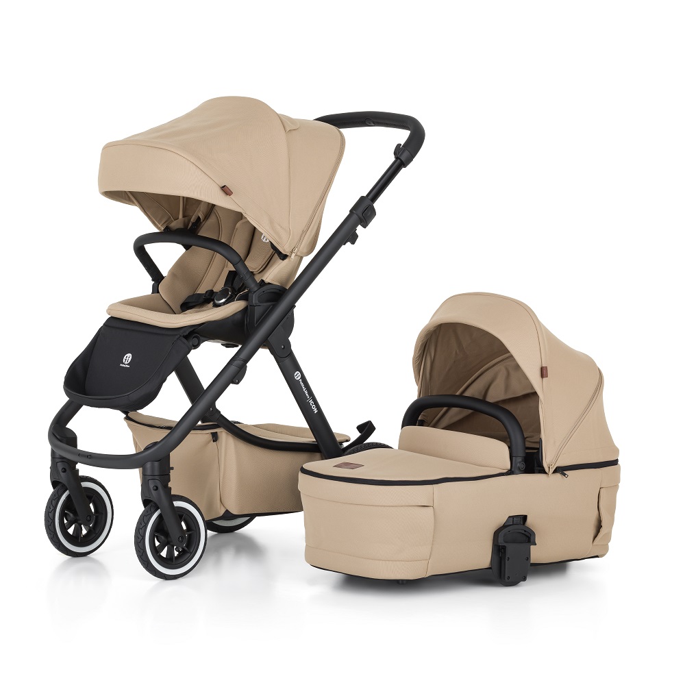 PETITE&amp;amp;amp;amp;amp;amp;MARS Kombinált babakocsi ICON 2in1 Mocha Beige XXL AIR