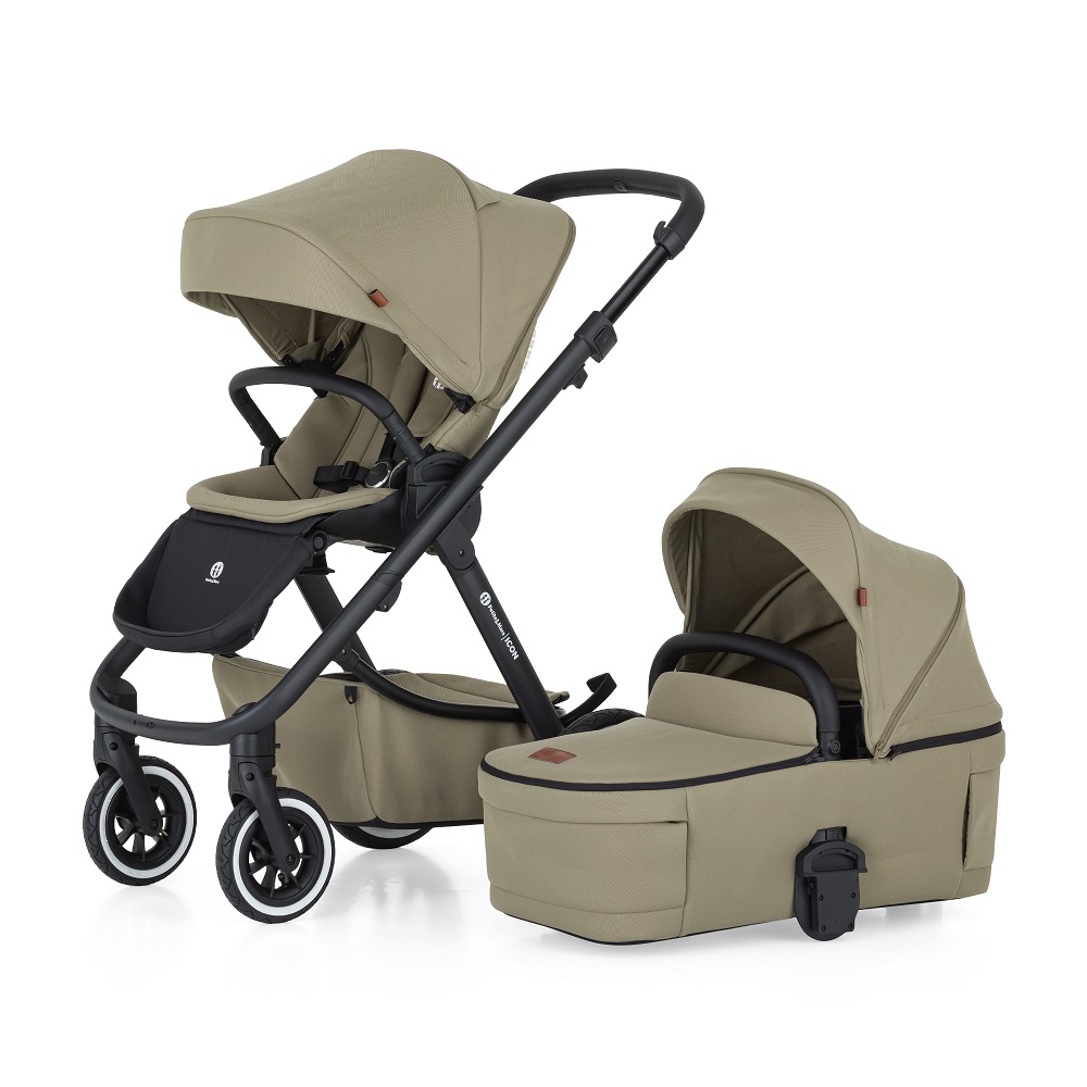 PETITE&amp;amp;amp;amp;amp;amp;amp;MARS Kombinált babakocsi ICON 2in1 Mossy Green LITE AIR