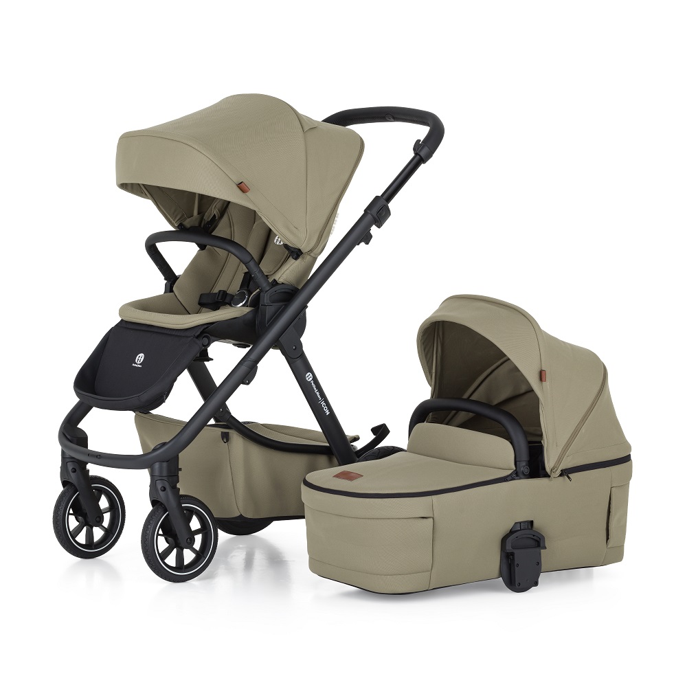 PETITE&amp;amp;amp;amp;amp;amp;amp;amp;amp;amp;amp;amp;amp;amp;amp;MARS Kombinált babakocsi ICON 2in1 Mossy Green LITE RWS