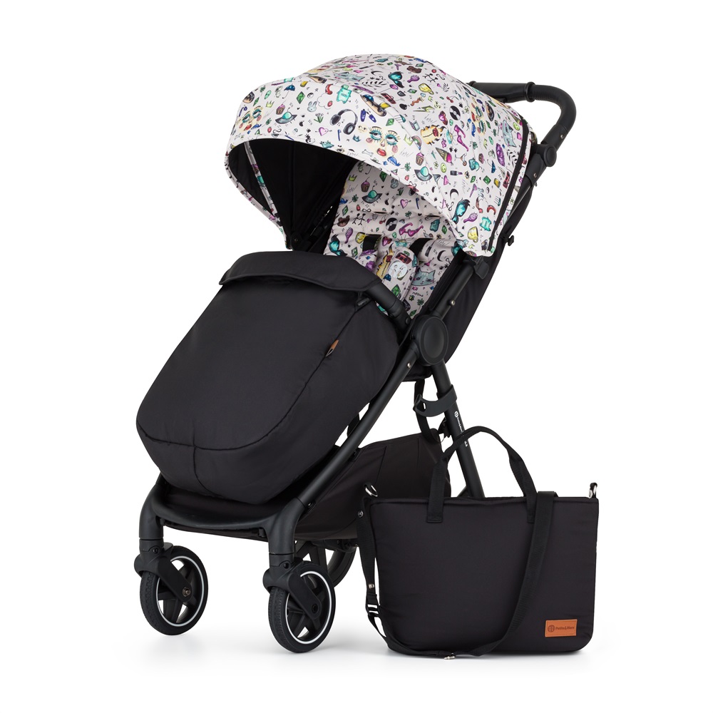 PETITE&amp;amp;amp;amp;amp;amp;amp;amp;amp;MARS Sport babakocsi Royal3 Black Limited100 Tattoo