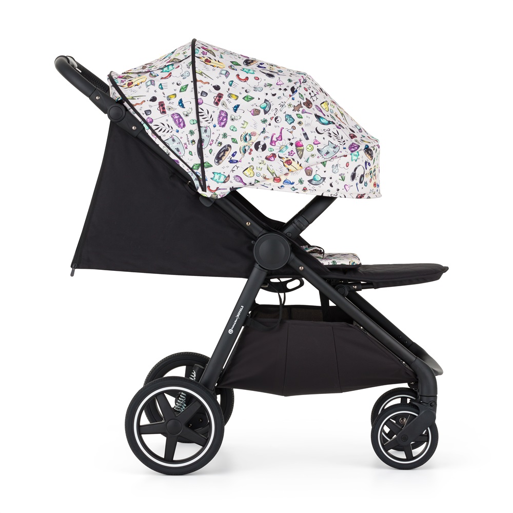 PETITE&amp;amp;MARS Sport babakocsi Royal3 Black Limited100 Tattoo