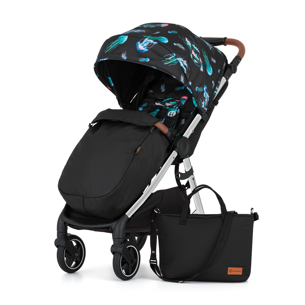 PETITE&amp;MARS Sport babakocsi Royal3 Silver Limited100 Jellyfish