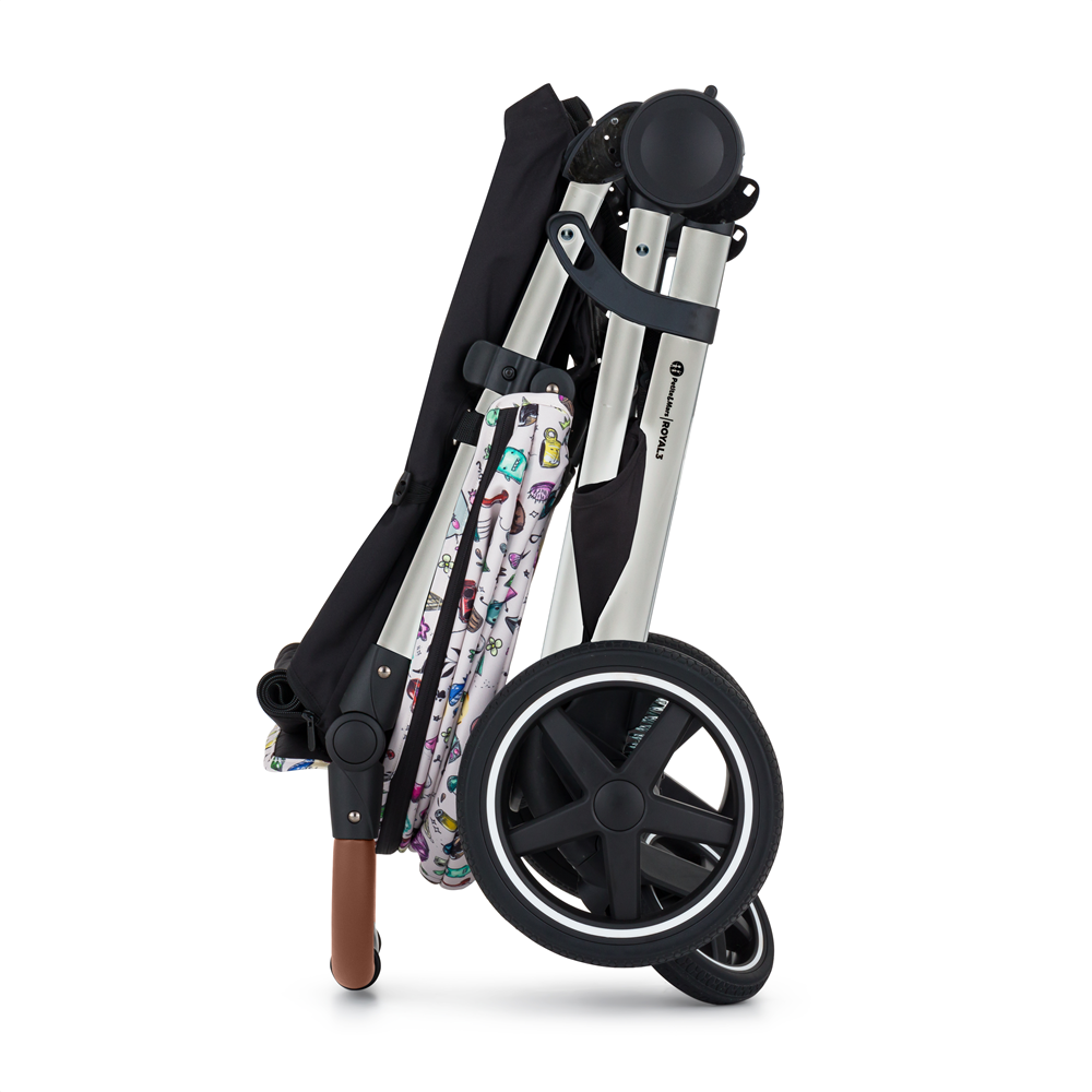 PETITE&amp;MARS Sport babakocsi Royal3 Silver Limited100 Tattoo