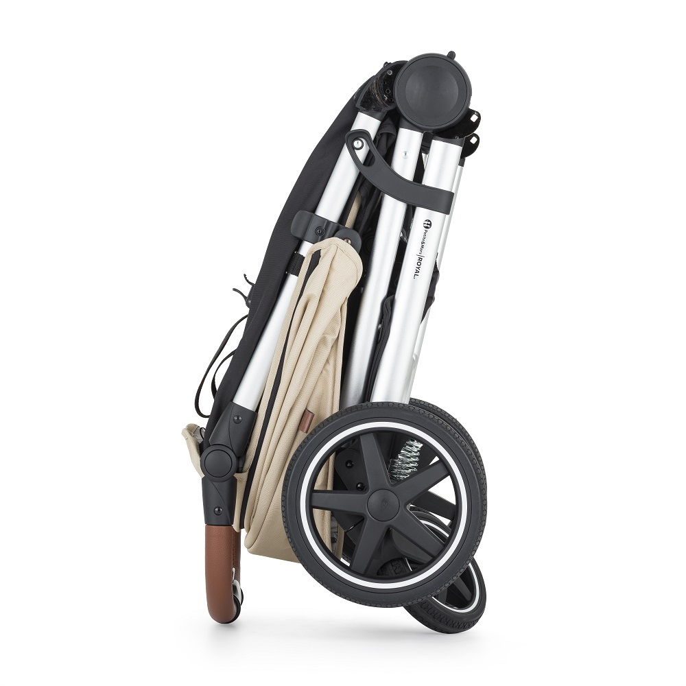 PETITE&amp;MARS Sport babakocsi Royal3 Silver Sahara Beige