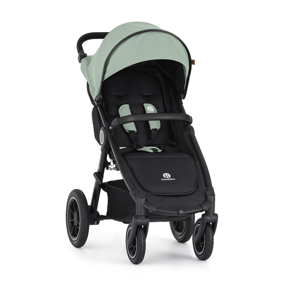 PETITE&amp;amp;amp;amp;MARS Sport babakocsi Street2 Air Black Iron Green