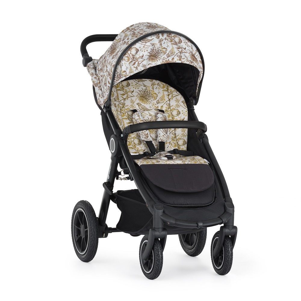 PETITE&amp;amp;MARS Sport babakocsi Street2 Air Black Limited 100 Elegant Birds Complete