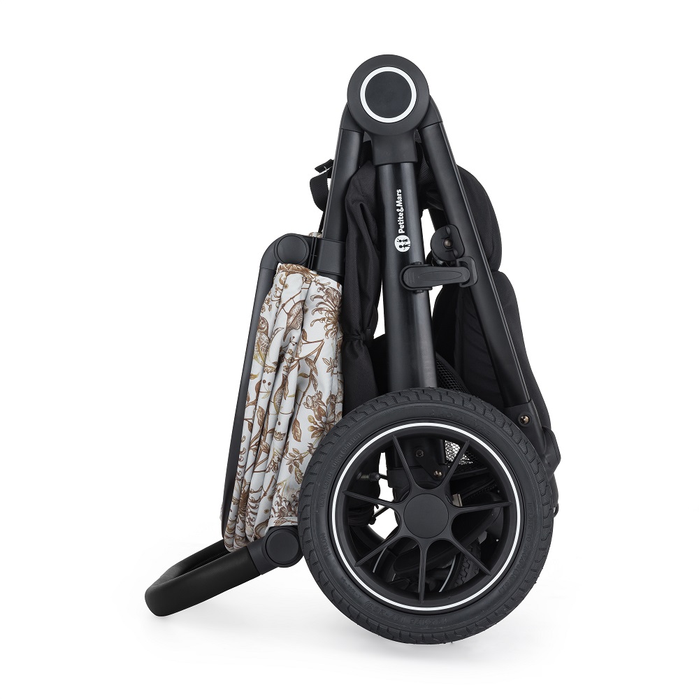 PETITE&amp;amp;amp;amp;amp;amp;amp;amp;amp;amp;amp;amp;MARS Sport babakocsi Street2 Air Black Limited 100 Elegant Birds Complete