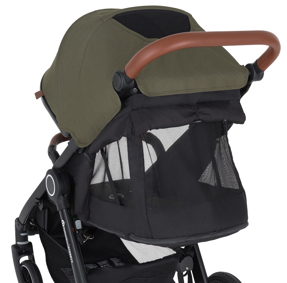 PETITE&amp;amp;amp;amp;amp;MARS Sport babakocsi Street2 Air Black Limited 100 Elegant Birds Complete